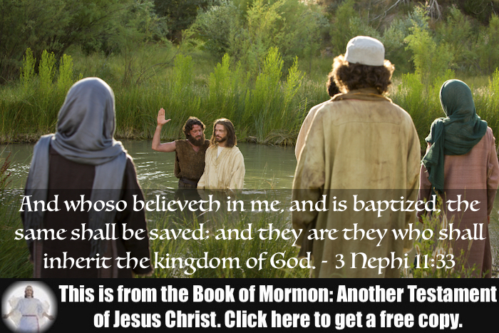 Seven Scripture Verses about Baptism!!