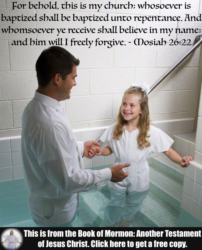 Seven Scripture Verses about Baptism!!